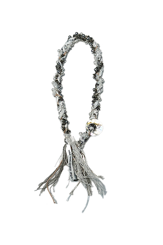 RUI built beaded woven phone lanyard series RUI-A25AC04-Moonshine short Moonshine
